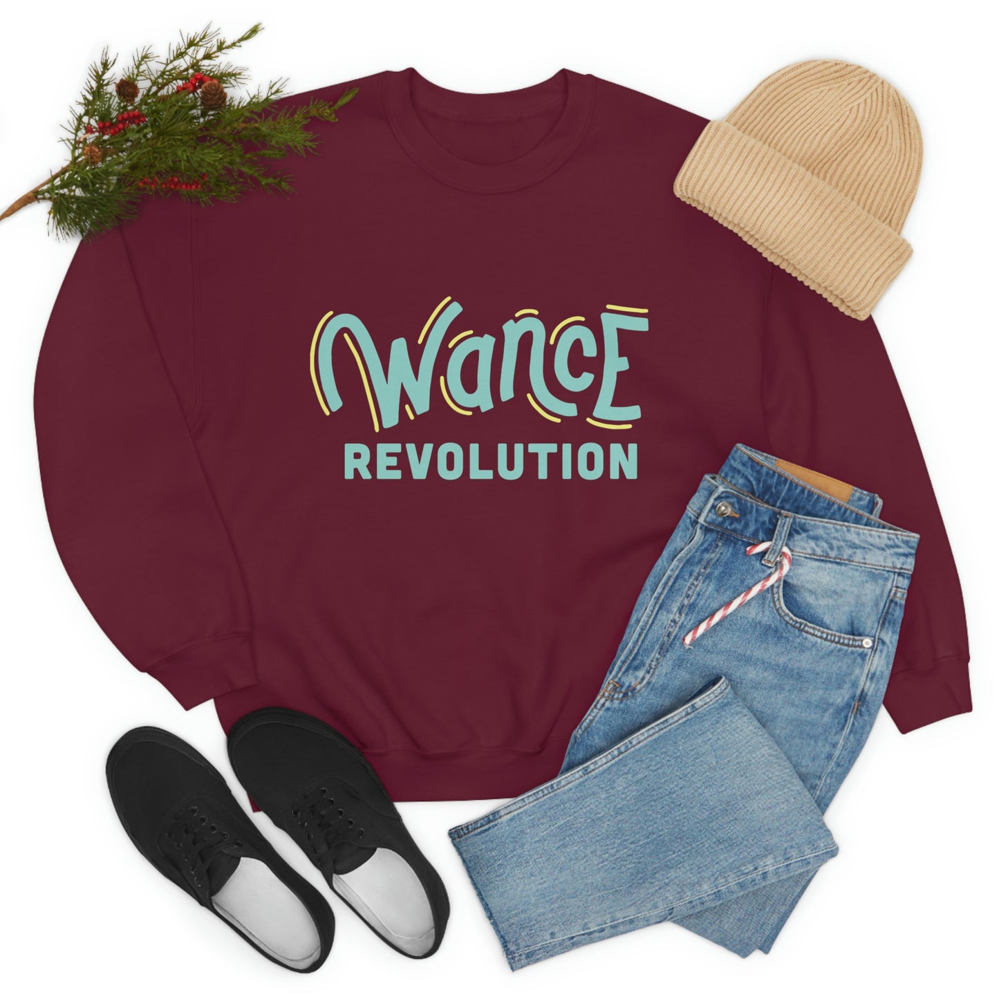 WANCE REVOLUTION Heavy Blend™ Crewneck Sweatshirt