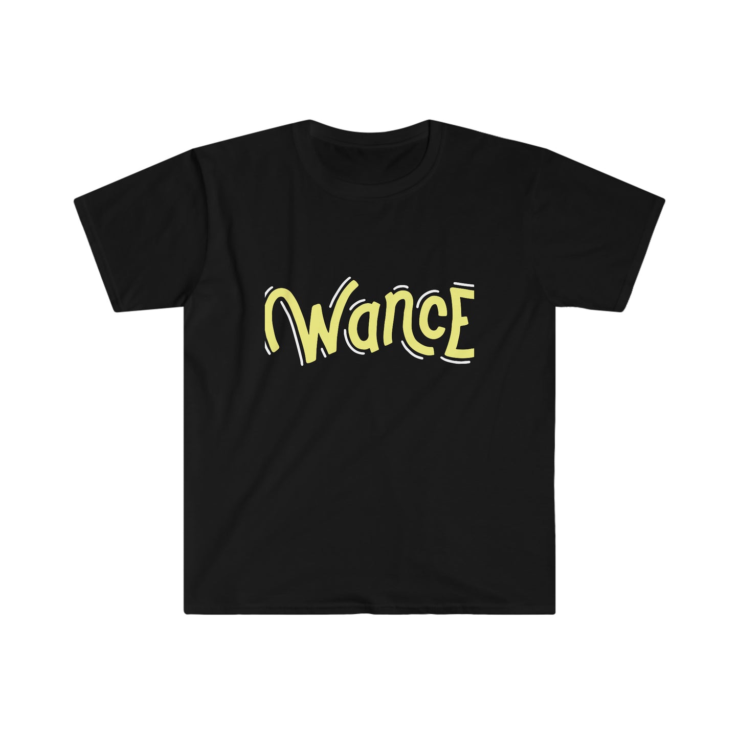 WANCE (yellow & white) Unisex Softstyle T-Shirt