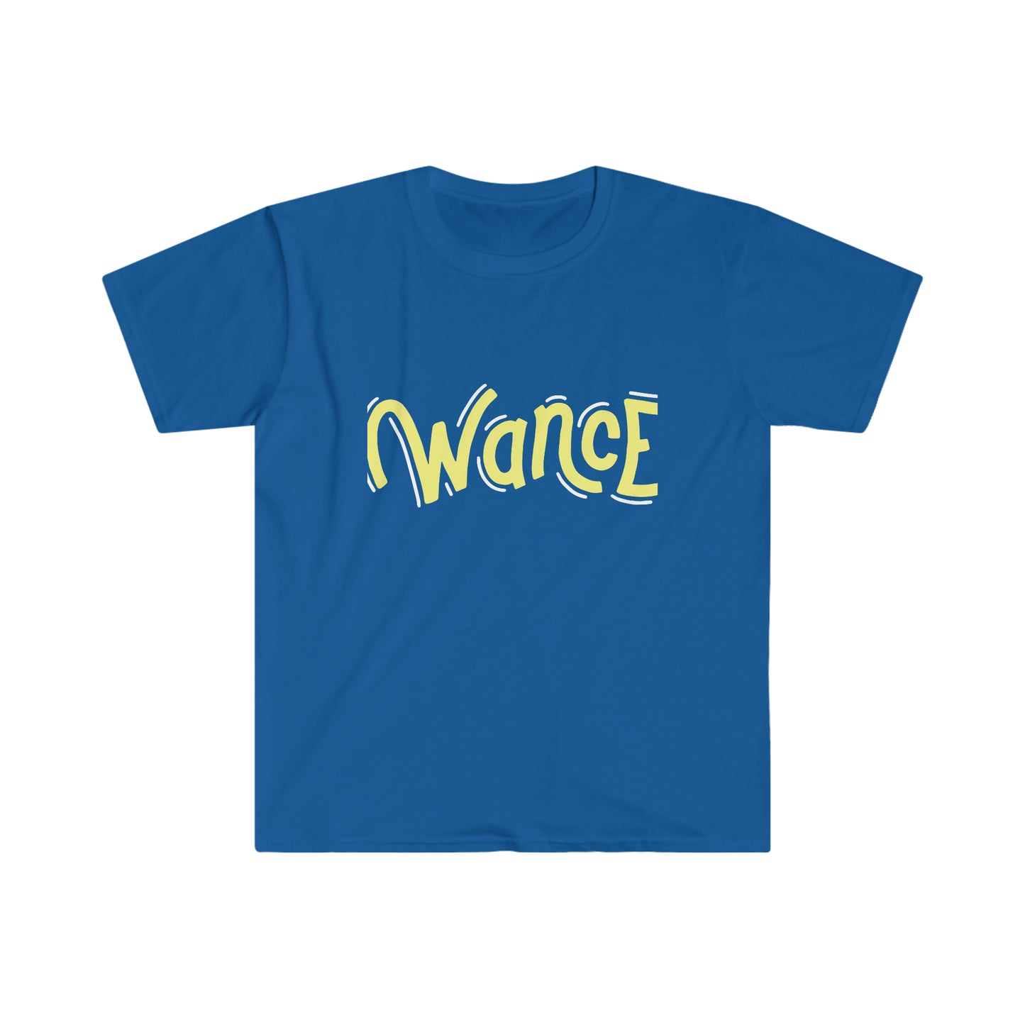 WANCE (yellow & white) Unisex Softstyle T-Shirt