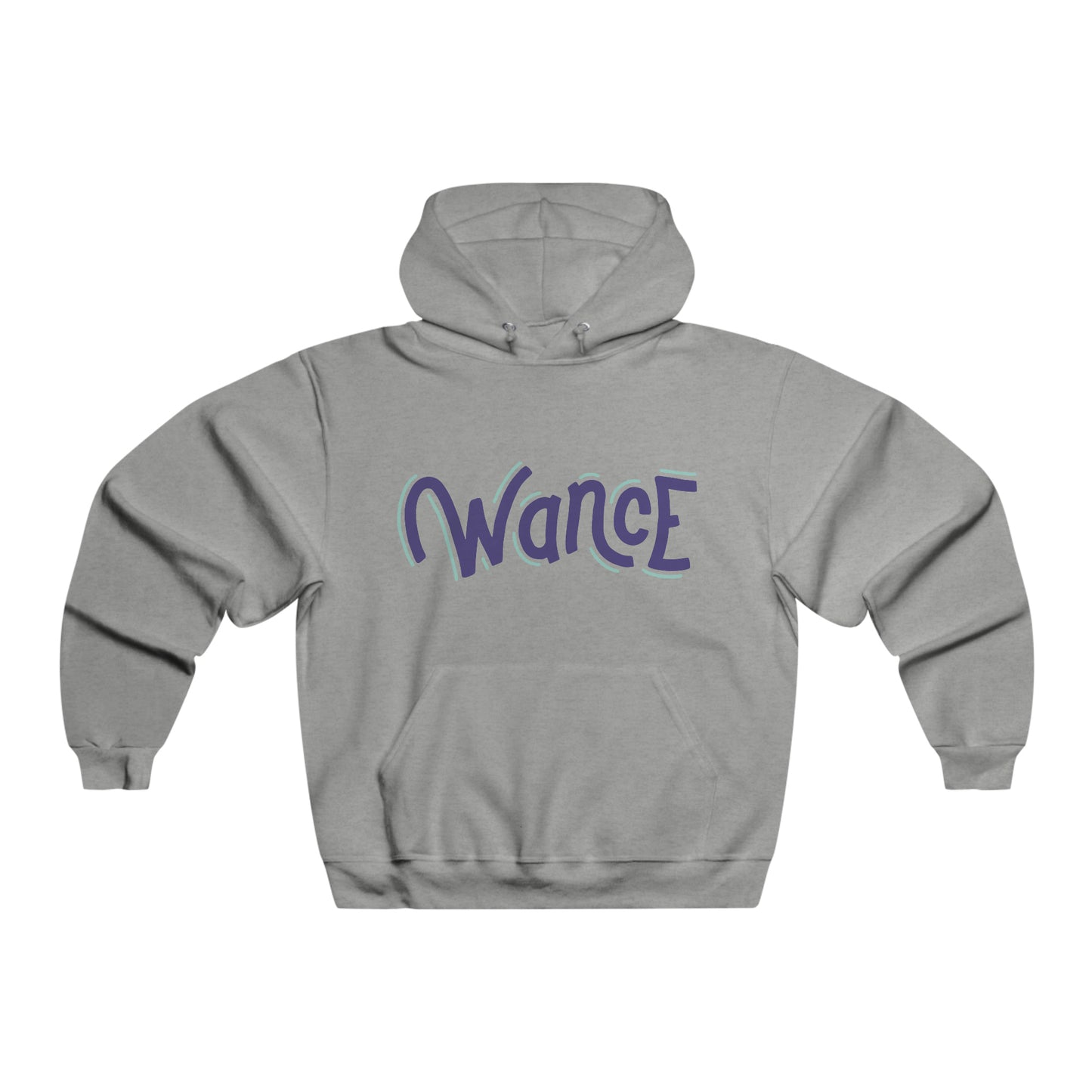 WANCE (purple & teal) Hooded Sweatshirt