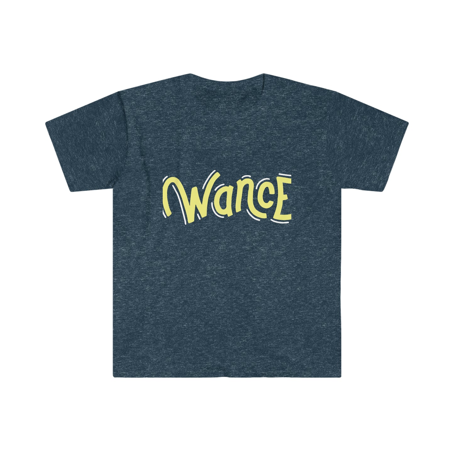 WANCE (yellow & white) Unisex Softstyle T-Shirt